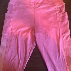 Pink leggings